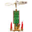 Bougeoir en bois Alpine House Carousel