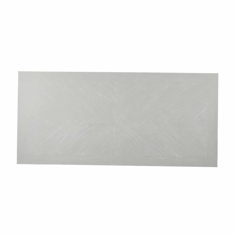 Cerused White Rectangular Mindi Wood Dining Table