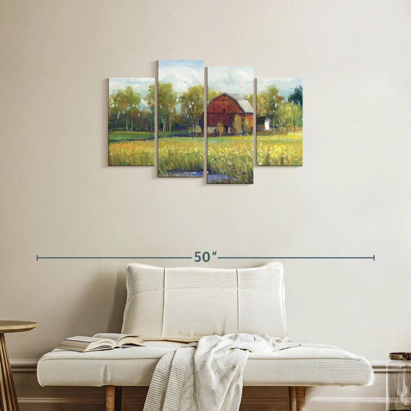 Lilie Rural America I, 22" H x 36" W
