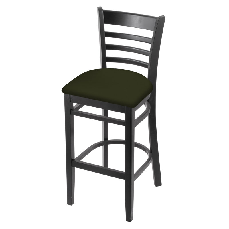 25" Counter Stool, Black, Canter Pine