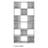 35.5'' W Manufactured Wood Storage Rack