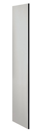 Panneau latéral sans hotte inclinée, Gris, H 72 po x l 21 po x P 0,75 po