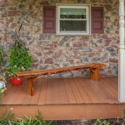 Bruggeman Solid Wood Outdoor Bench