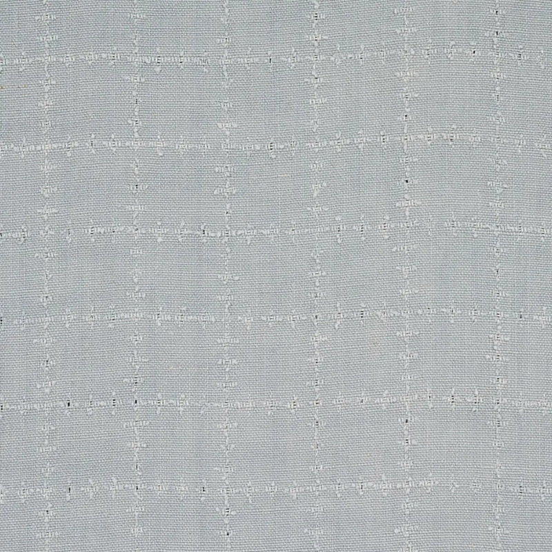 Elin Check Fabric, Sky