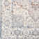 Tapis bleu ciel / beige Mendelsohn