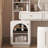 Makeup Vanity with Light mirror,2 drawers