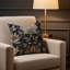 Oreiller luxueux en fleur de Lotus noir-1434868541-1434868528