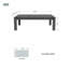 MIMO Aluminium Coffee Table