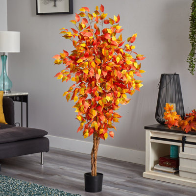 Autumn Ficus Artificial Fall Tree