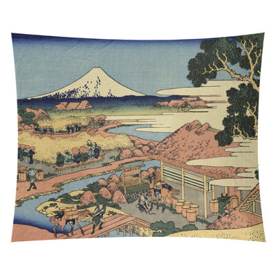 Tapisserie murale « the tea plantation of Katakura »