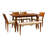 Aniek 6-Piece 6-Person Solid Wood Dining Set-1625657252