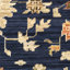 Tapis d'intérieur bleu marine rétro 10 pi x 13 pi Tharun-10338577-10338586
