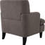 Chaise rembourrée de salon et de chambre à coucher, style brun roux, revêtement de qualité, conception ergonomique, coussin d'assise confortable, polaire douce, dossier, structure en bouleau-2080027430