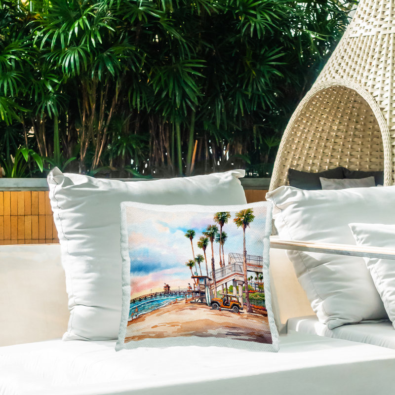 Outdoor Throw Pillow