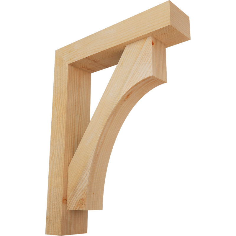 Support Westlake Block avec support décalé, 34 x 26, Sapin Douglas de l 6 po (scié brut)