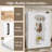85.2'' Modern Hall Tree With Bench And 3 Hooks - 4-Door Storage Cabinet, 1 Drawer & Adjustable Shelves - Ideal For Entryway, Hallway & Living Room?-114193914