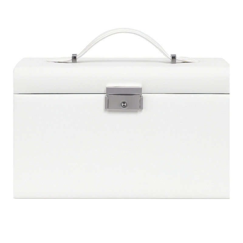 Jewellery Box 3 Layers, Jewellery Organiser With 2 Drawers, Jewellery Case With Portable Travel Case, With Handle, Lockable, Jewellery Storage, Gift For Loved Ones