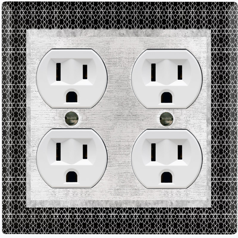 Nature Themed 2 - Gang Duplex Outlet Standard Wall Plate