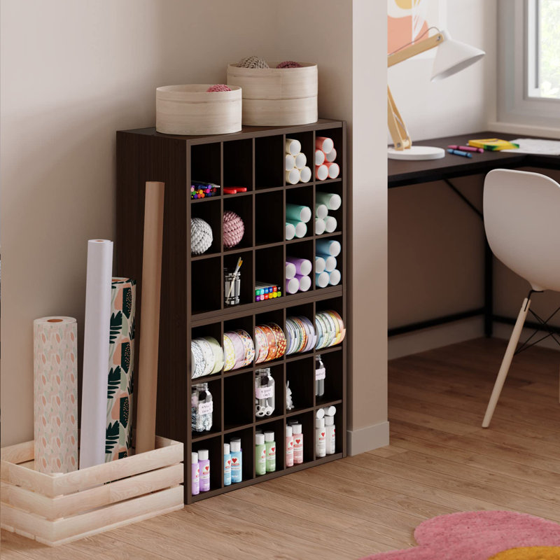 7 Pair Stackable Shoe Storage Box, Espresso