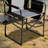 Heavy-Duty Camping Director's Chair, Extra-Large, Portable, Folding Design With Side Table Pocket, Suitable For Various Scenarios Such As Beach Fishing, Picnics, And Concerts.