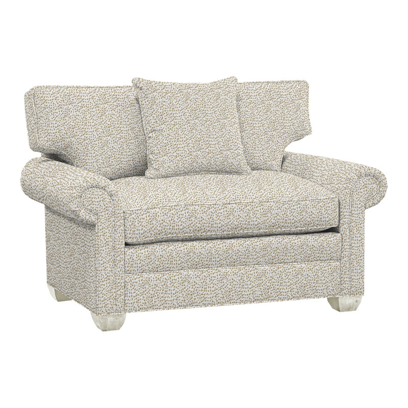 Chaise et demi-fauteuil American Bungalow, Jolie neige, Wrenn