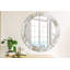 Huldar Glass Flat Wall Mirror