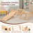 Deformable Pikler Triangle Set 20+ Modes Montessori Climbing Toy