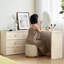 Coiffeuse avec miroir lumineux, 6 tiroirs
