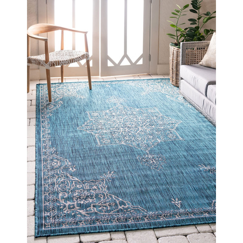 Tapis extérieur vert foncé, Rectangle 6 pi x 8 pi