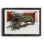 Country Store Wagon - Reproduction de photo sur papier encadrée-1284668615-1284668612