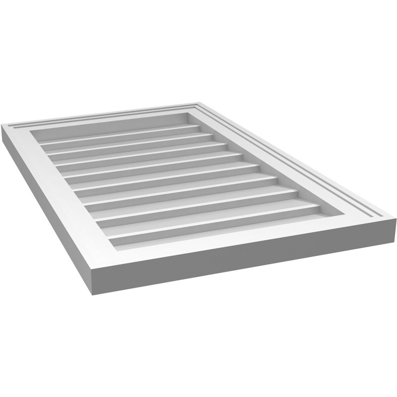 Cadre en brique, brun clair apprêté, H 28 po x l 18 po x P 1,5 po