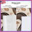 Rideaux à motif de feuilles abstraites botaniques, voilages et rideaux occultant - 1 panneau-844439658-844439659