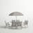 Coddington 6 - Person Patio Dining Set with Rectangular Table