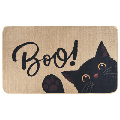 Tapis d'entrée 17 po x 29 po Halloween