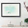 Mountain Summit in Abstract - Picture Frame Graphic Art Print