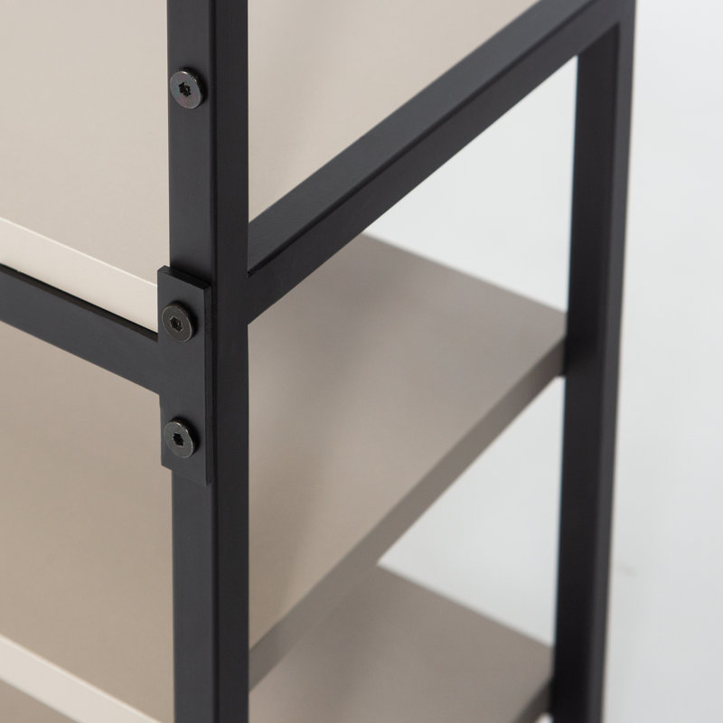 Chantal Hall Tree with Shoe Storage, Light Mocha