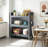 JOYBOS self-assemble three-tier metal storage cabinet with doors-1214459360-1214459389-1214459391