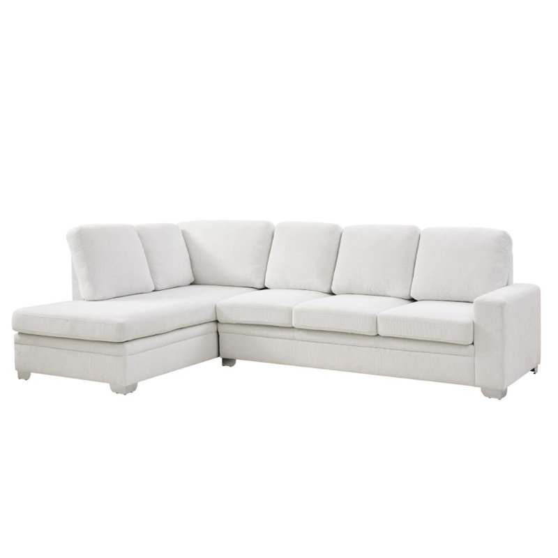 Alcott Corner Sofa, Left Hand Facing, Cream Linen