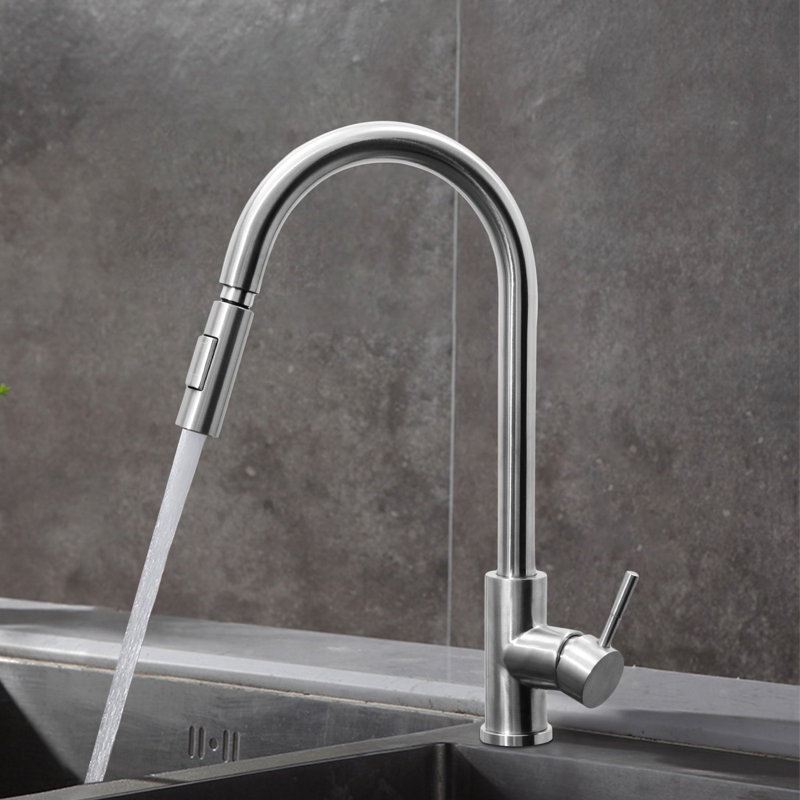 Belfry Bathroom Gaelan Pull Out Kitchen Faucet