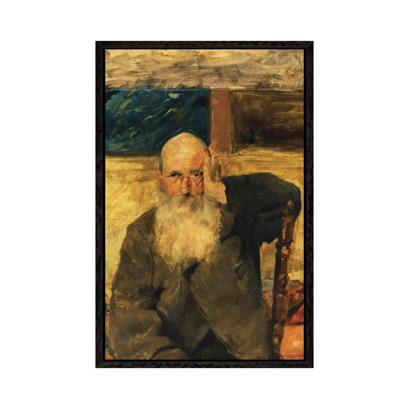 1 Piece Wall Art on Canvas, 66.04 cm H x 45.72 cm W, Black Framed