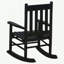 Chaise berçante à dossier à lattes pour jeunes-1577051024