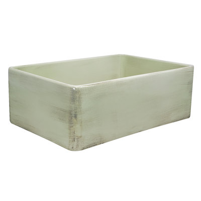 Vineyard Fireclay 29.75" L x 19.75" W Farmhouse Kitchen Sink
