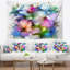 Tapisserie bouquet floral aquarelle-28488701