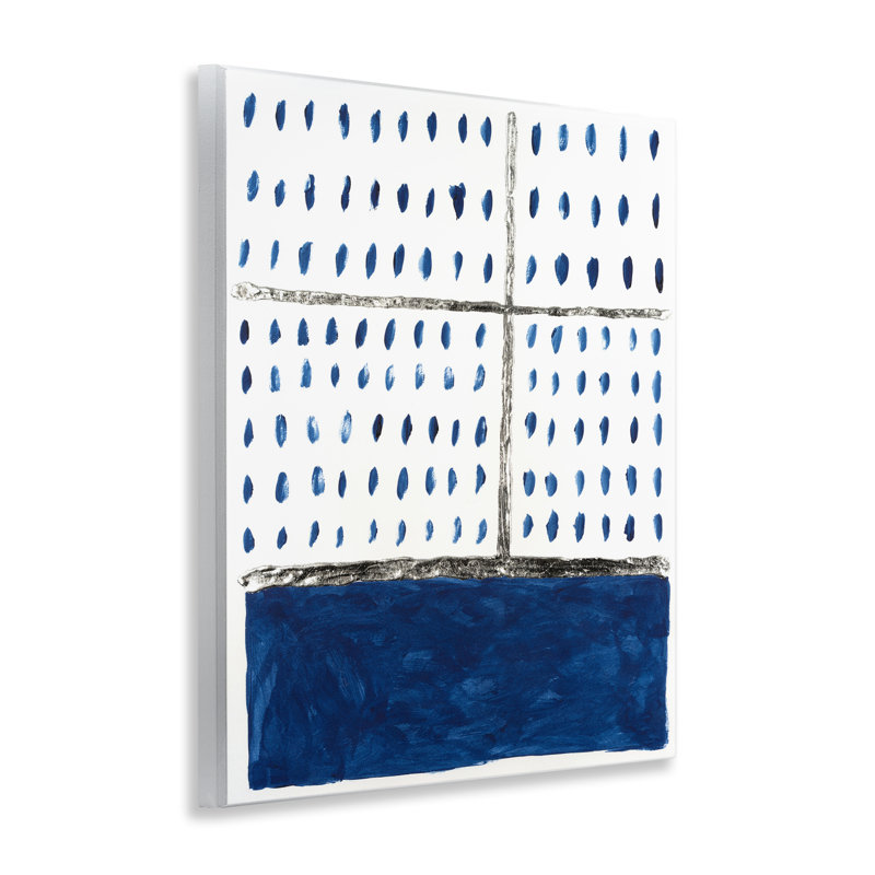 Dotted Pattern Impression Wall Plaque Art by Michael Willett