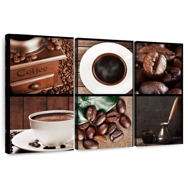 Yarlin Coffee Collage, 20" H x 33" W