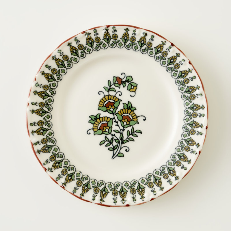 Assiette à dîner Indian Porcelain