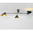 3-Light Semi Flush Mount Ceiling Light