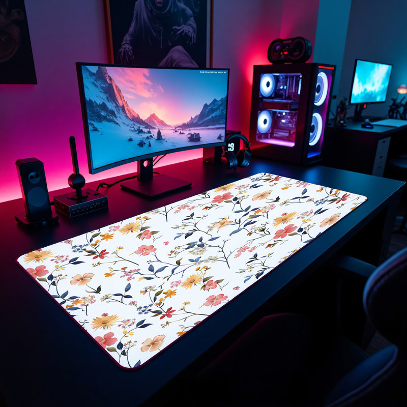 Polyester Desk Pad, 23.6x13.8
