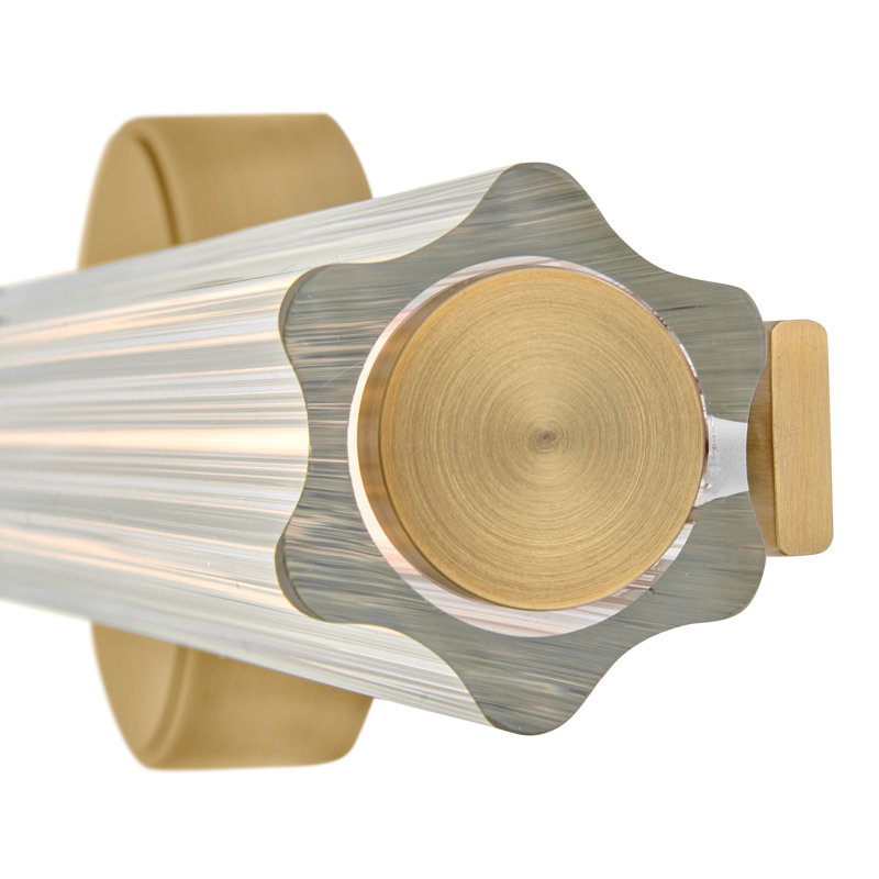 Hinkley Georgette Large Led Vanity, Lacquered Brass