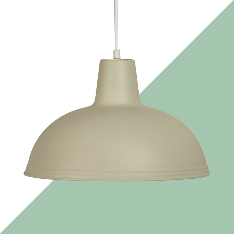 Stian 1 - Light Dome Pendant, Cream